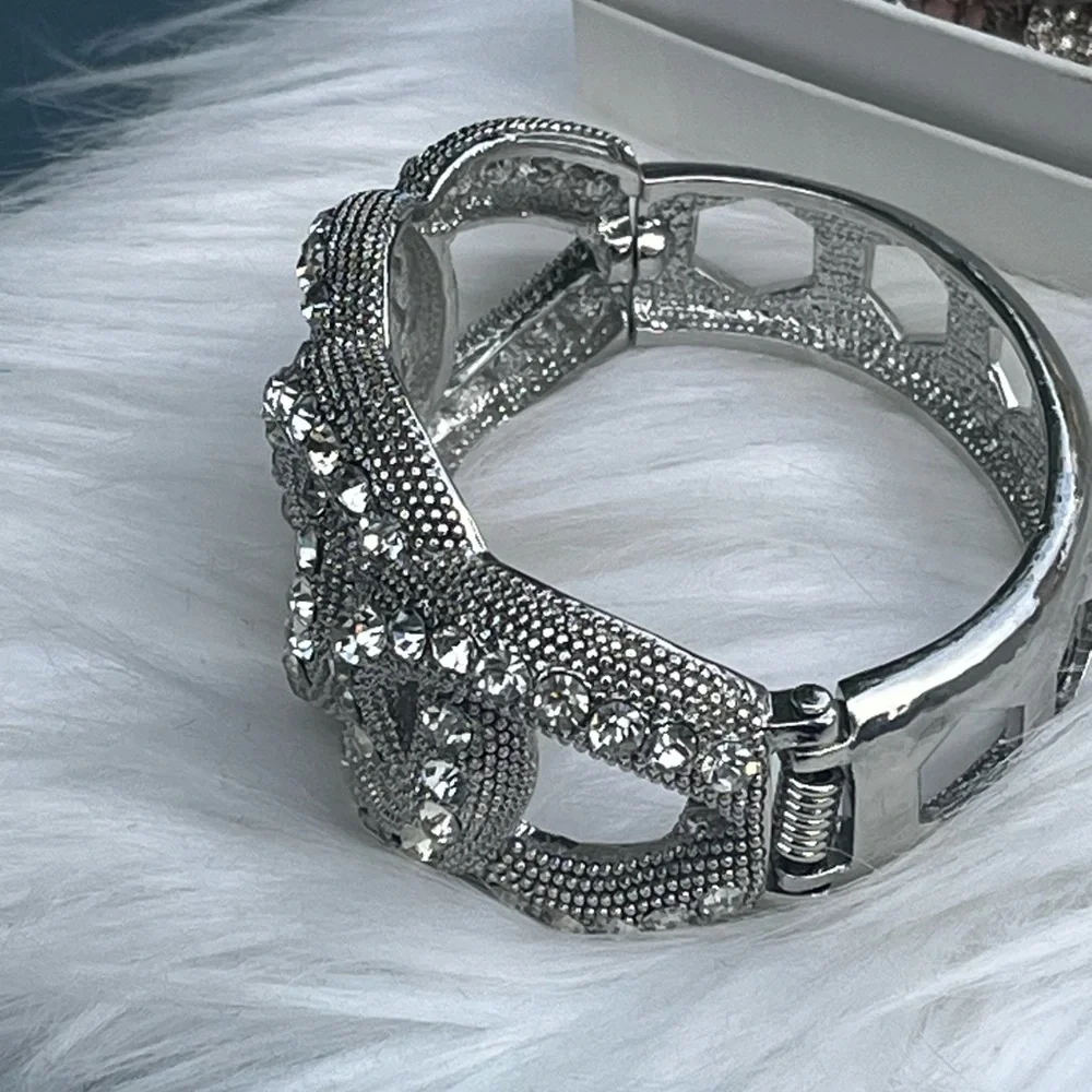 Sparkly Chunky Chain Link Bracelet